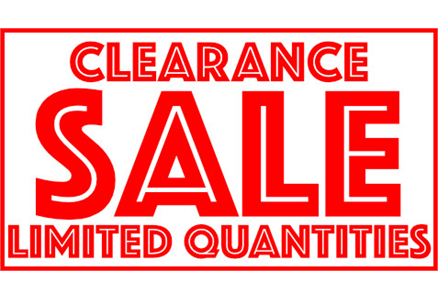 Clearance Items