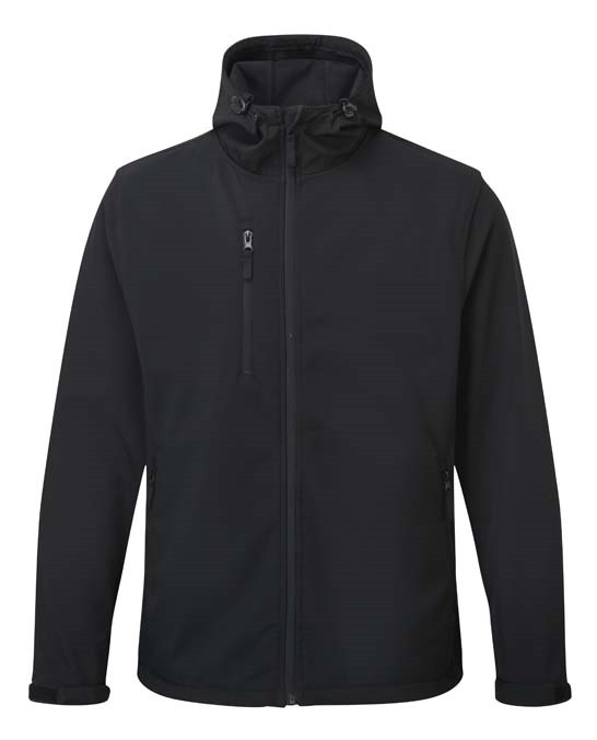 FORT HOLKHAM HOODED SOFTSHELL JACKET