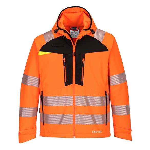 DX4 Hi-Vis Softshell Jacket