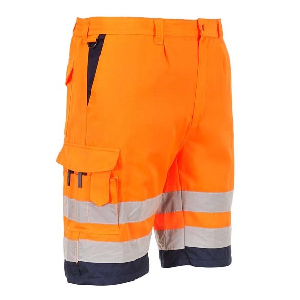 Hi-Vis Lightweight Polycotton Shorts