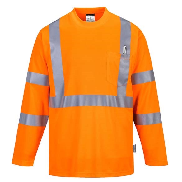 Hi-Vis Long Sleeved T-Shirt