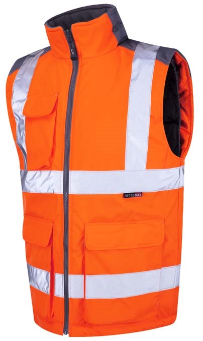 LEO WORKWEAR TORRINGTON ISO 20471 Cl 2 Bodywarmer