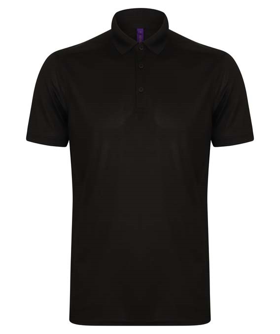 Stretch polo shirt with wicking finish (slim fit)