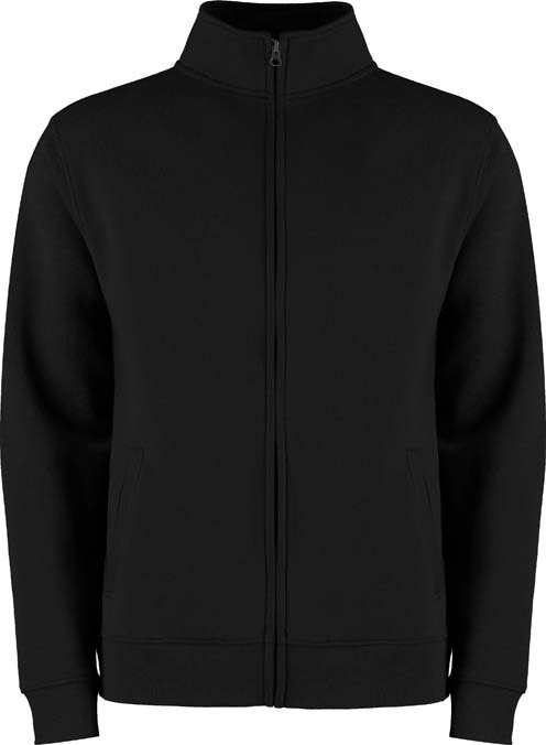 Regular fit zipped sweatshirt