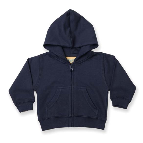 Zip-through hoodie