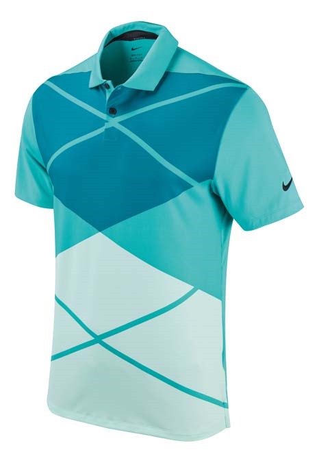 Nike Vapor argyle print polo