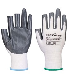 Grip 13 Nitrile 3 Fingerless Glove (Pk12)