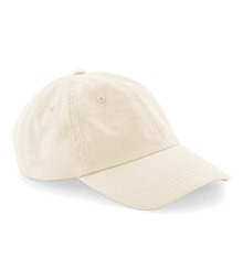 Low-profile 6-panel dad cap