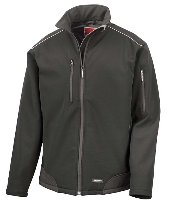 Ripstop softshell workwear jacket