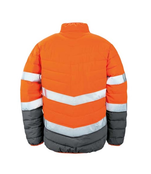 Soft padded safety jacket