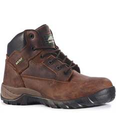 Flint Lightweight Safety Boot Brown Size 9 (Clearance Price £20.00 - 1 Available)