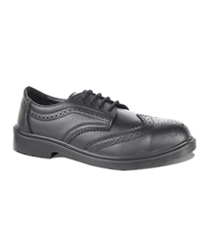 ProMan TC500 Brooklyn Brogue Shoe S3 SRC Black Size 8 (Clearance Price £20.00+VAT - 2 Available)