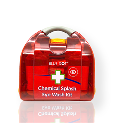 Blue Dot Chemical Eye Wash First Aid Kit