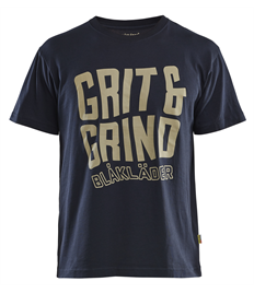 Blaklader T-shirt Grit and Grind Size S (Clearance Price £8.50+VAT - 1 Available)