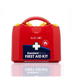 Blue Dot Standard Burns First Aid Kit In Red PGB Box