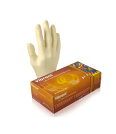 Aurelia® Latex Examination Gloves (Case Of 10 Boxes / 100 Gloves Per Box)