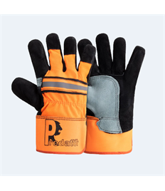 PRED HI-VIS Rigger Gloves(Pack 10 Pairs)