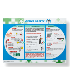 Office Safety Poster 59cm x 42cm