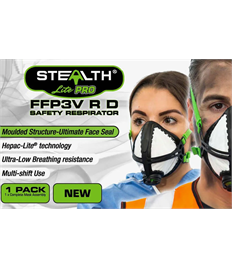 Stealth Lite-Pro FFP3 Facemask (1 Mask)