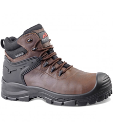 Herd Waterproof Safety Boot Brown Size 9 (Clearance Price £30.00 - 1 Available)