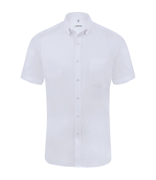 Bruff S/S Classic Fit Oxford Shirt With Button Down Collar